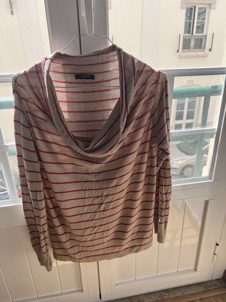 Camisola as riscas lanidor