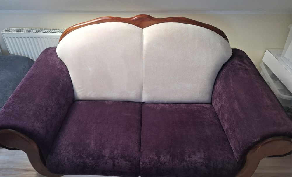 Sofa dwuosobowa nierozkladana