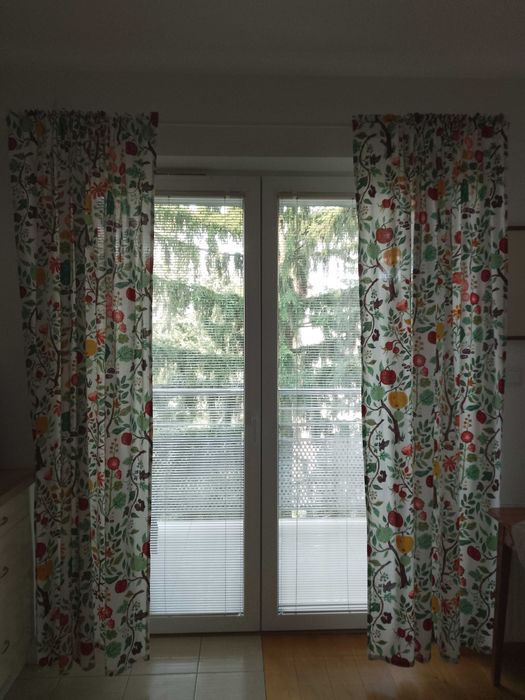 Zasłona Vildpersilja Ikea