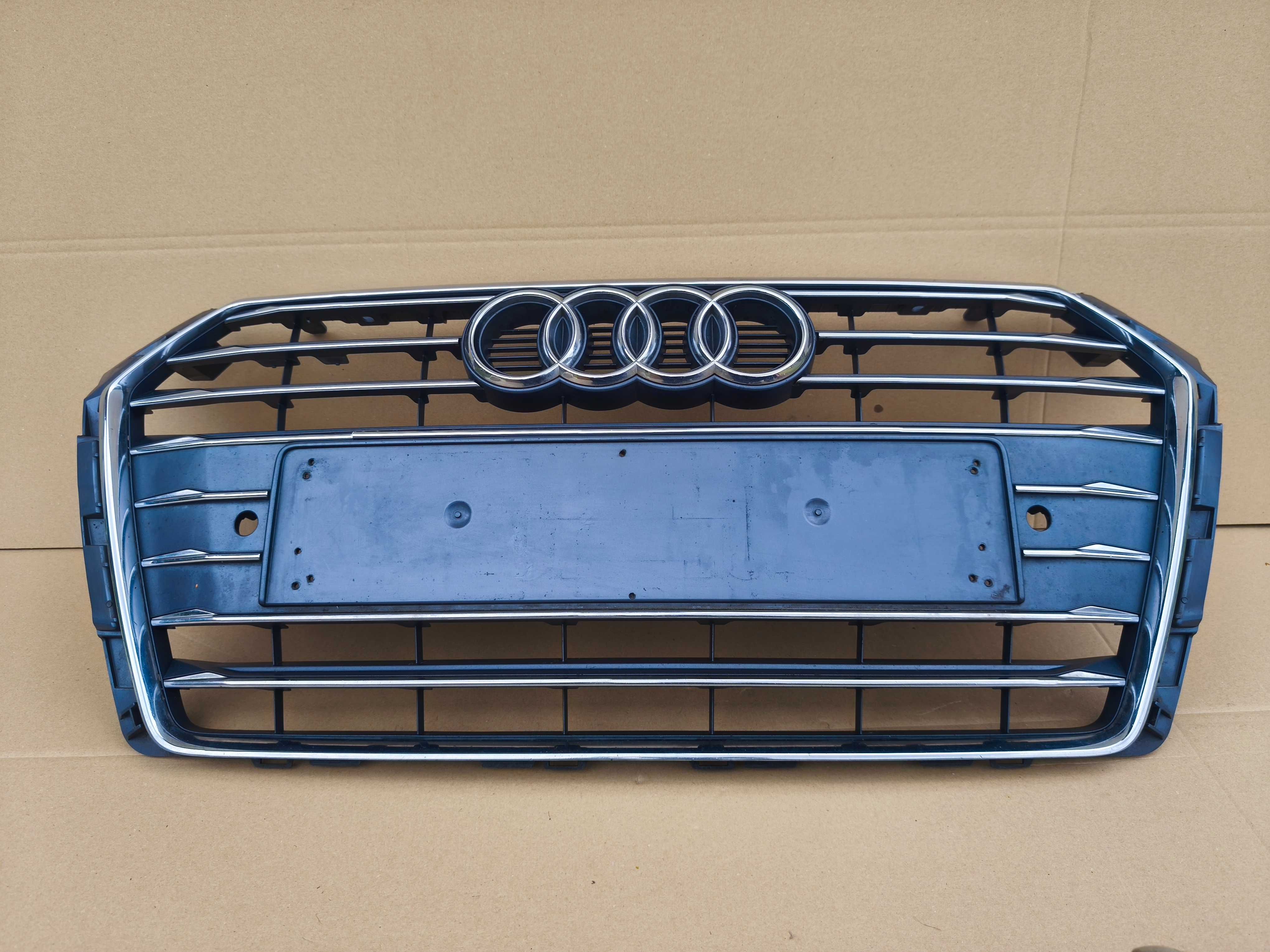 AUDI A4 B9 8W 16-19 S-Line grill atrapa zderzaka chrom 8W0.853.651AB