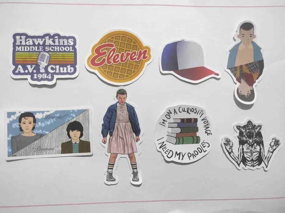 Stickers/Autocolantes Stranger Things