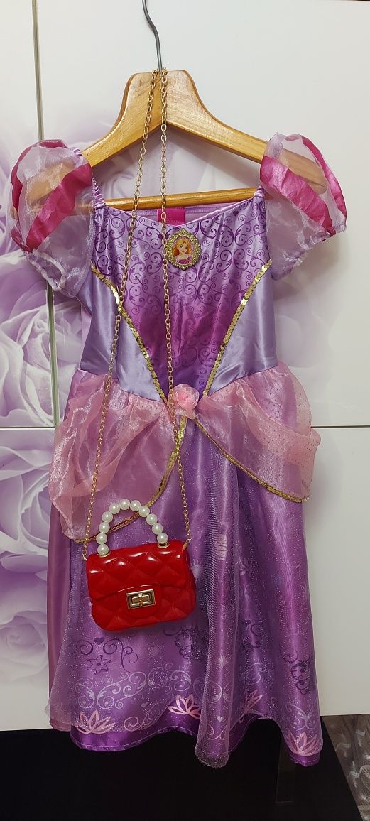 Карнавальный костюм Рапунцель сумочка принцессы
