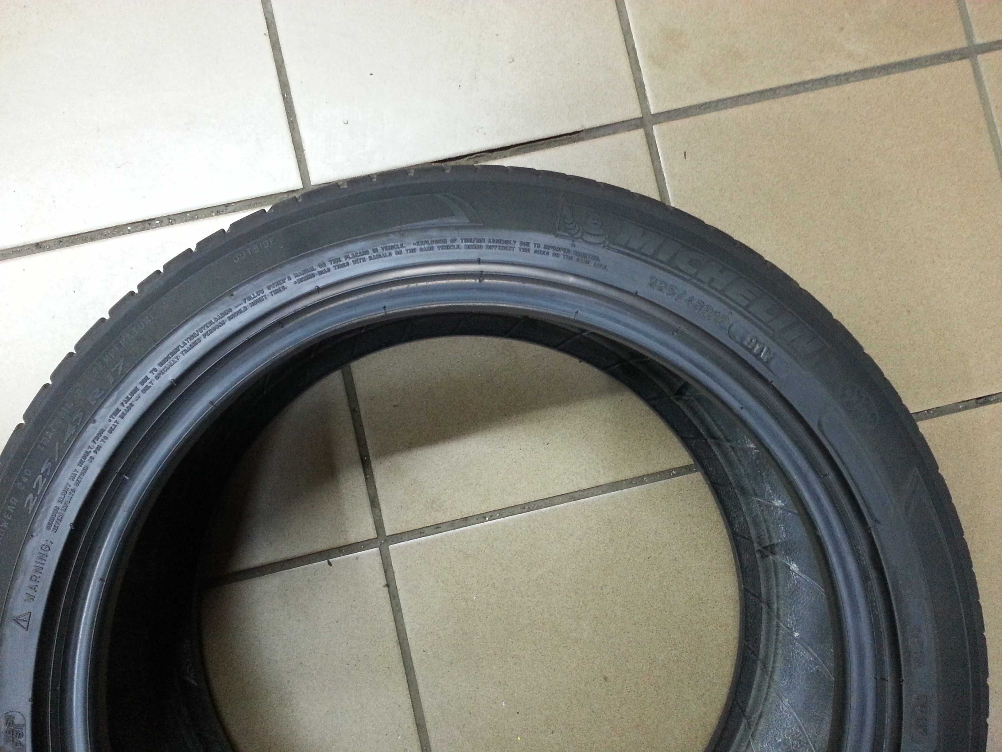 Opona letnia 225/45r17 91W Michelin Primacy 3