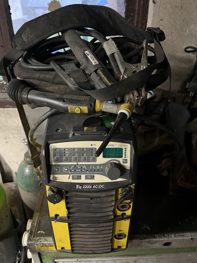 Spawarka Esab Tig 2200i AC/DC panel TA34