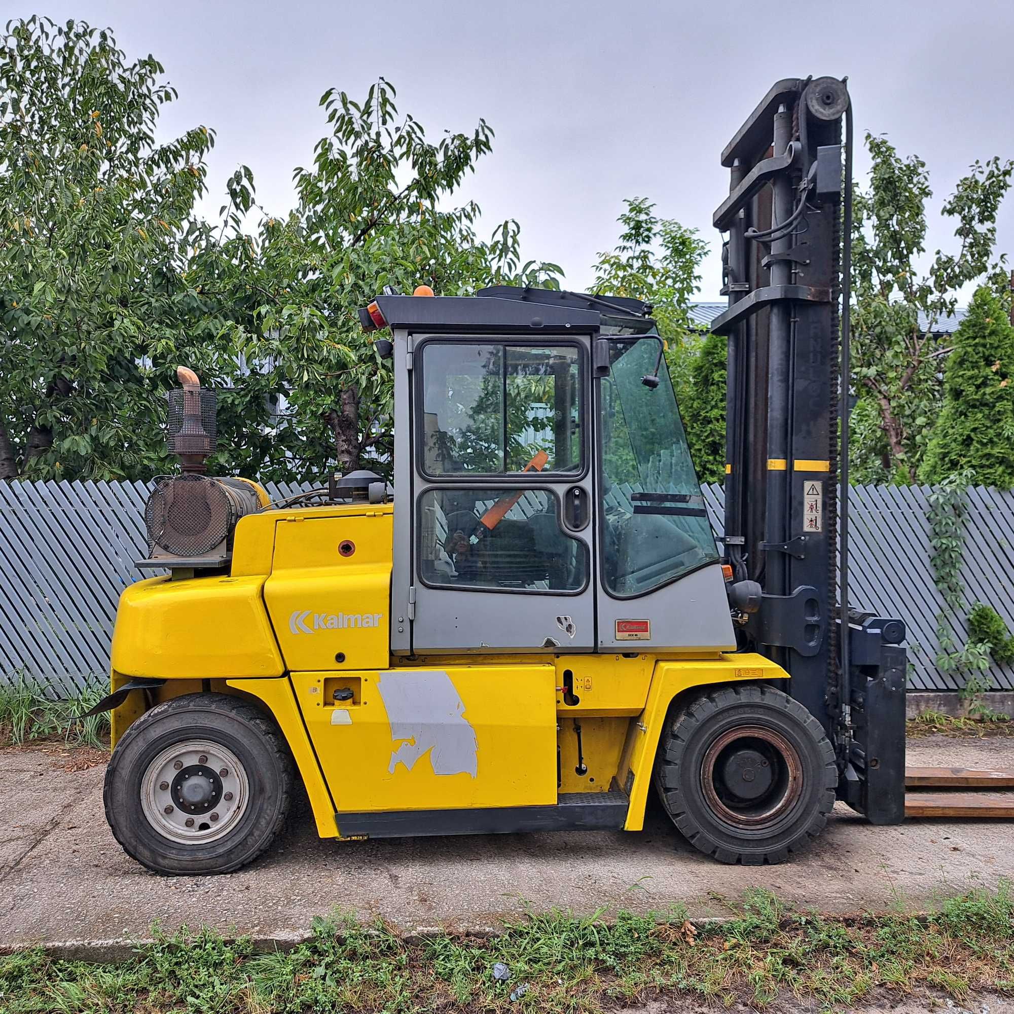 Wózek widłowy Kalmar DCE 60-6. Diesel  2011r.