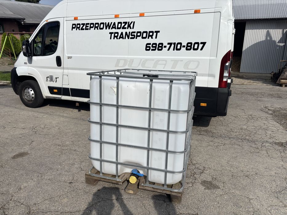 Zbiornik na wode, mauzer 1000l