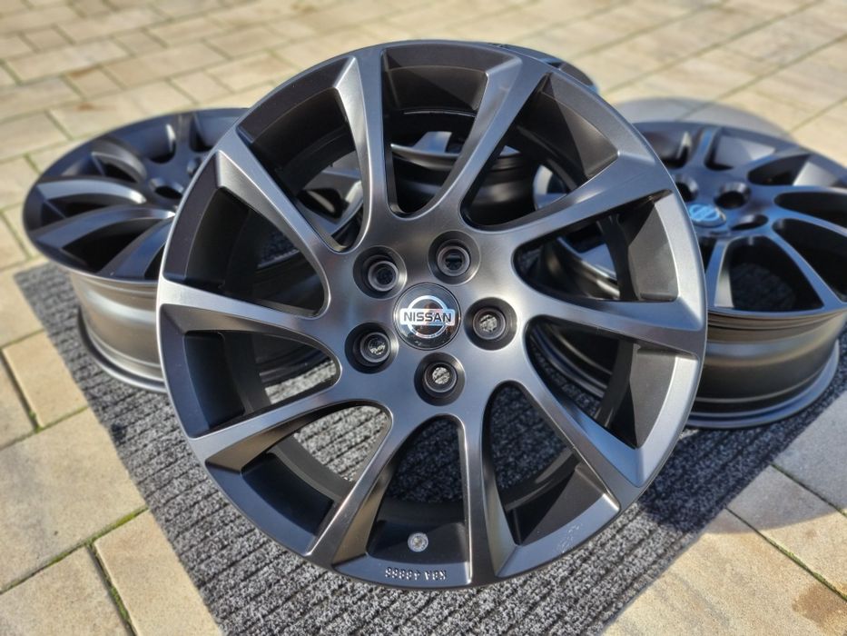 Nissan 17 felgi aluminiowe 5x114,3 Qashqai Juke Leaf X-Trail Townstar