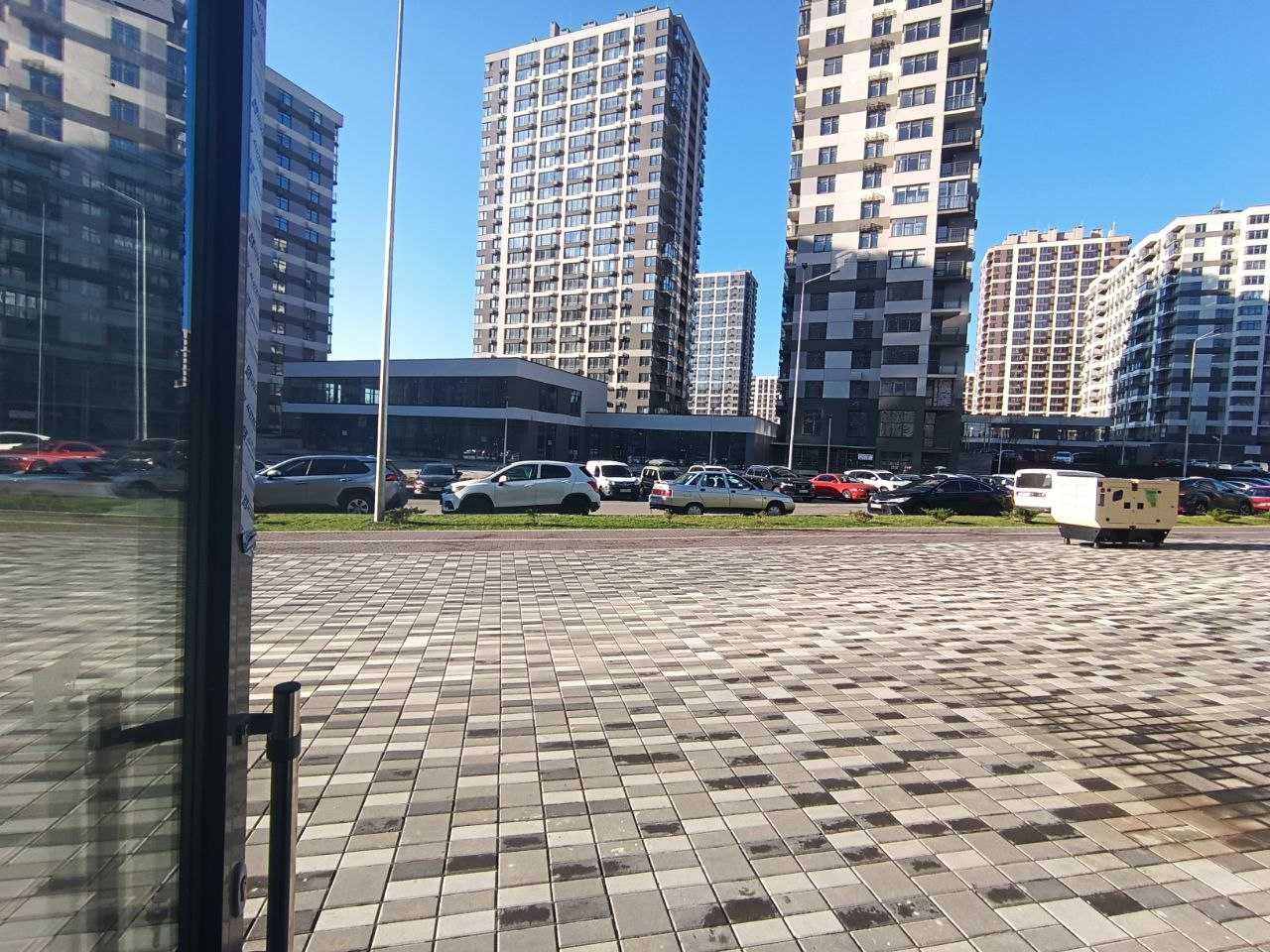 ЖК Варшавский. Фасадное помещение "Open Space" 154 м2