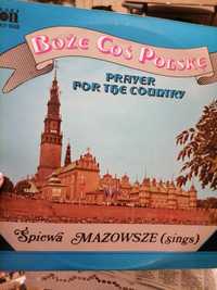 Płyta winyl-Boże Coś Polskę-wykonanie Mazowsze