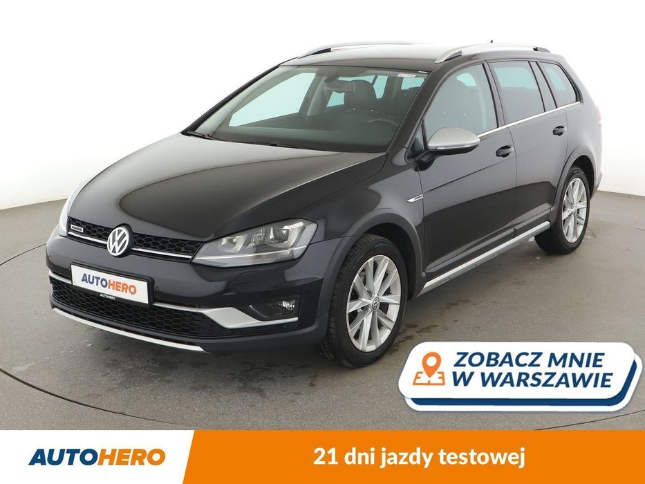 Volkswagen Golf 4x4 xenon/LED el. sterowane i grzane fotele navi klima auto navi półsk