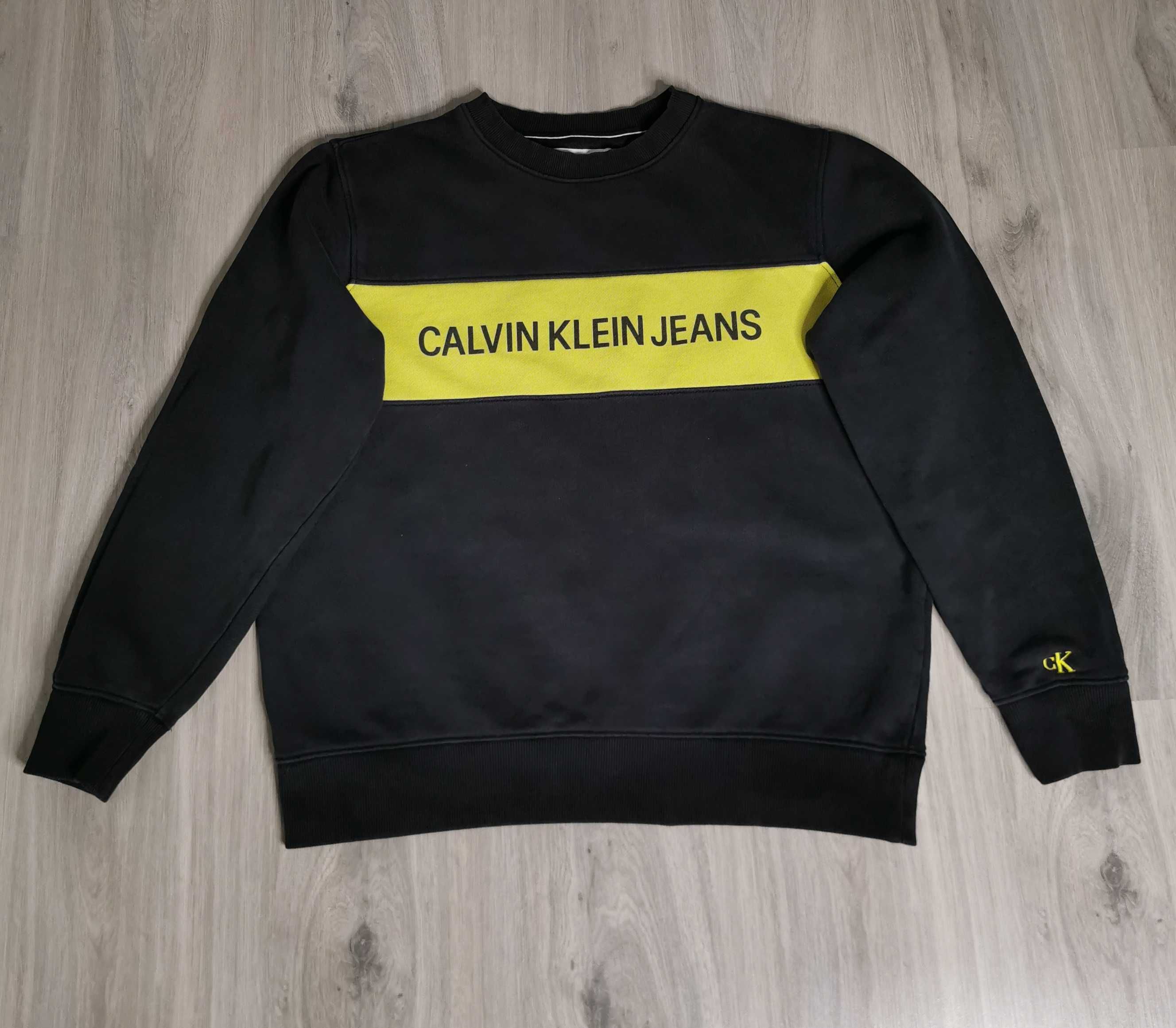 Bluza Calvin Klein big print duże logo rozmiar L/XL