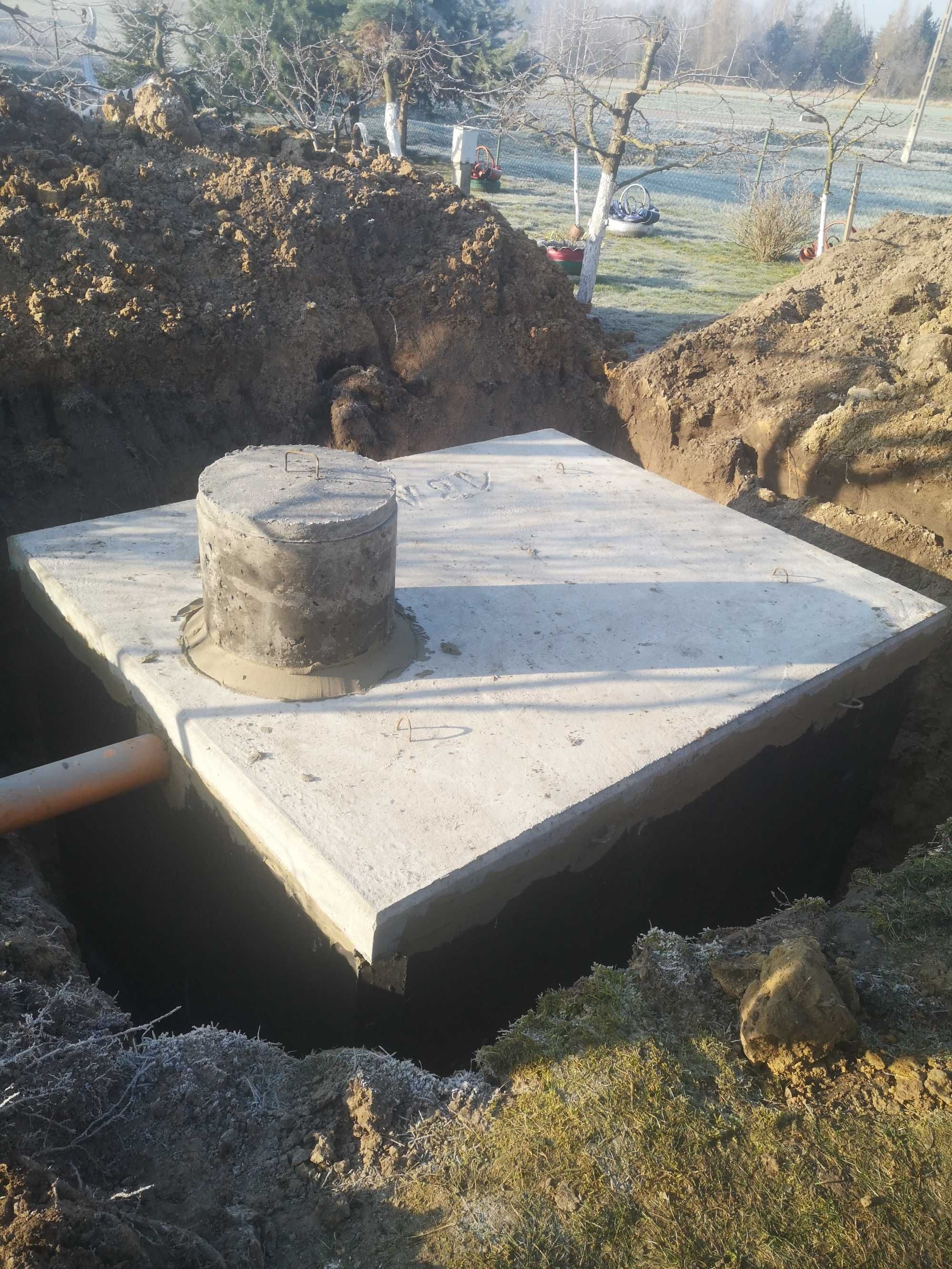 Szambo betonowe 10m3 zbiorniki na deszczówkę PPOŻ piwnice kanały