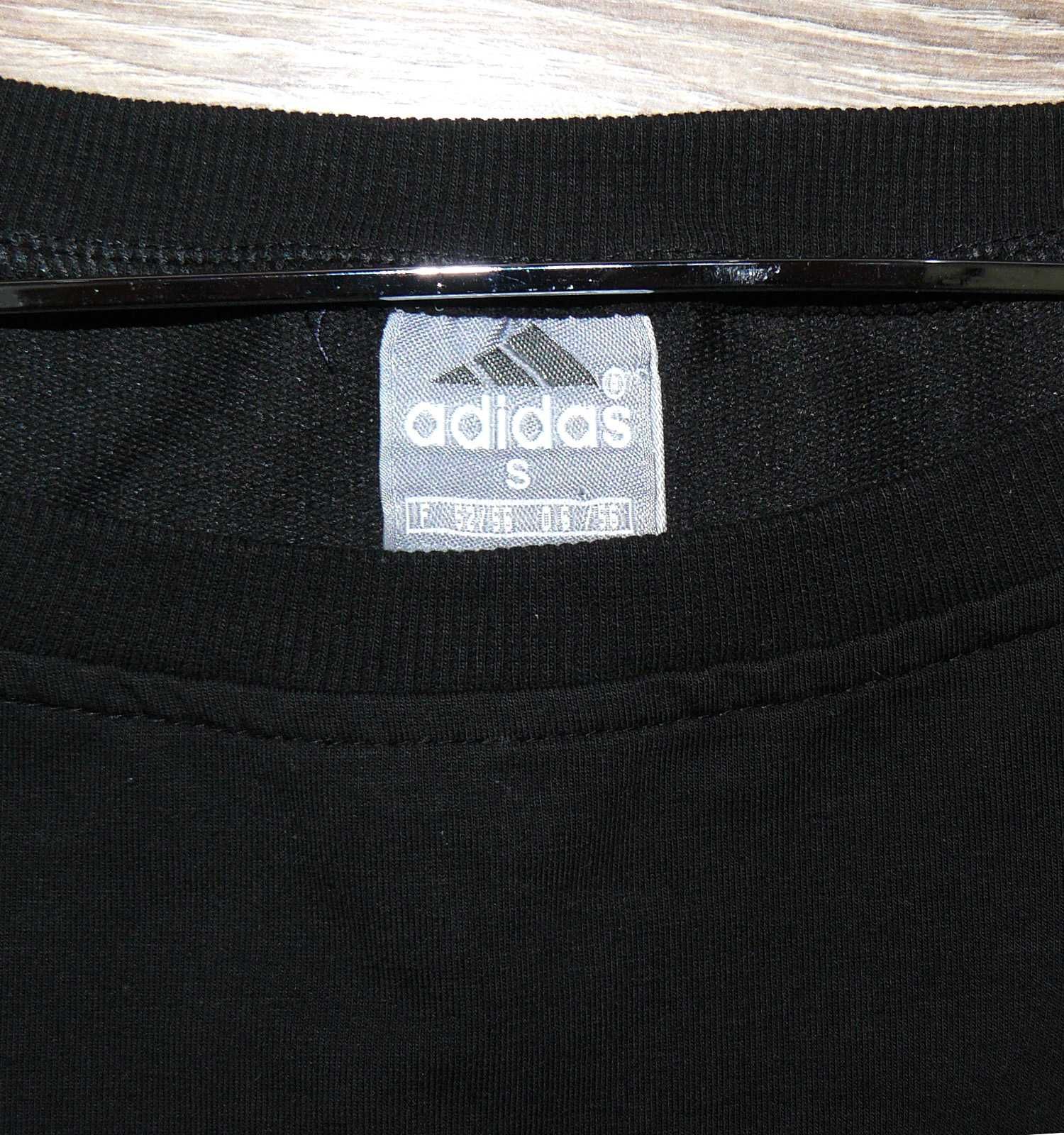 Adidas Śliczna bluza duże logo roz S