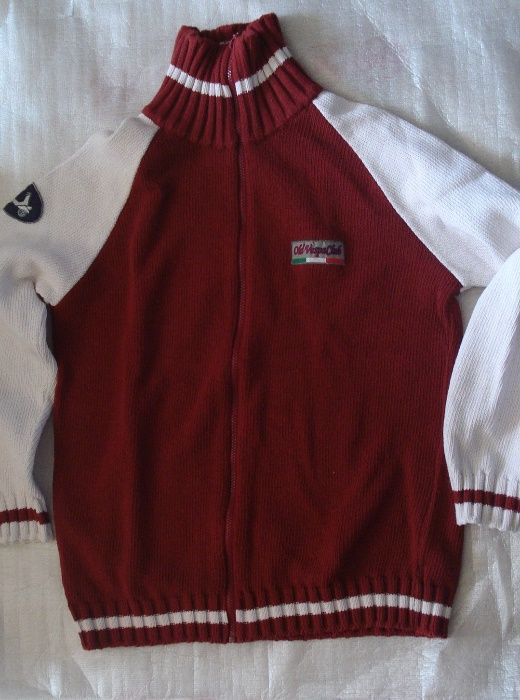 Vespa- Casaco malha vintage.