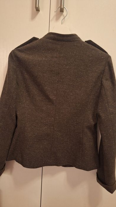 Marynarka w kolorze czekoladowym