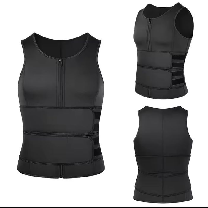 Мужской жиросжигающий компрессионный жилет XL