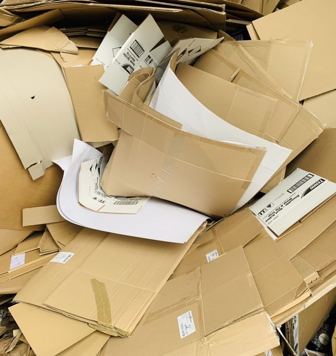 Odbiór odpadów makulatura karton folia BDO odpady gruz gabarytowe