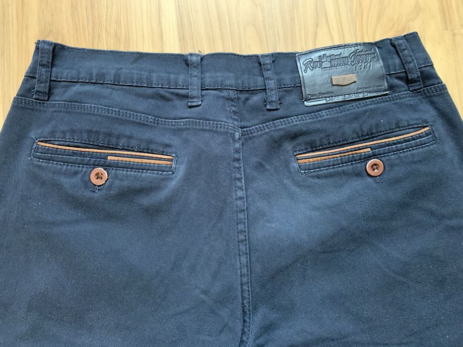 Брюки темно-сині