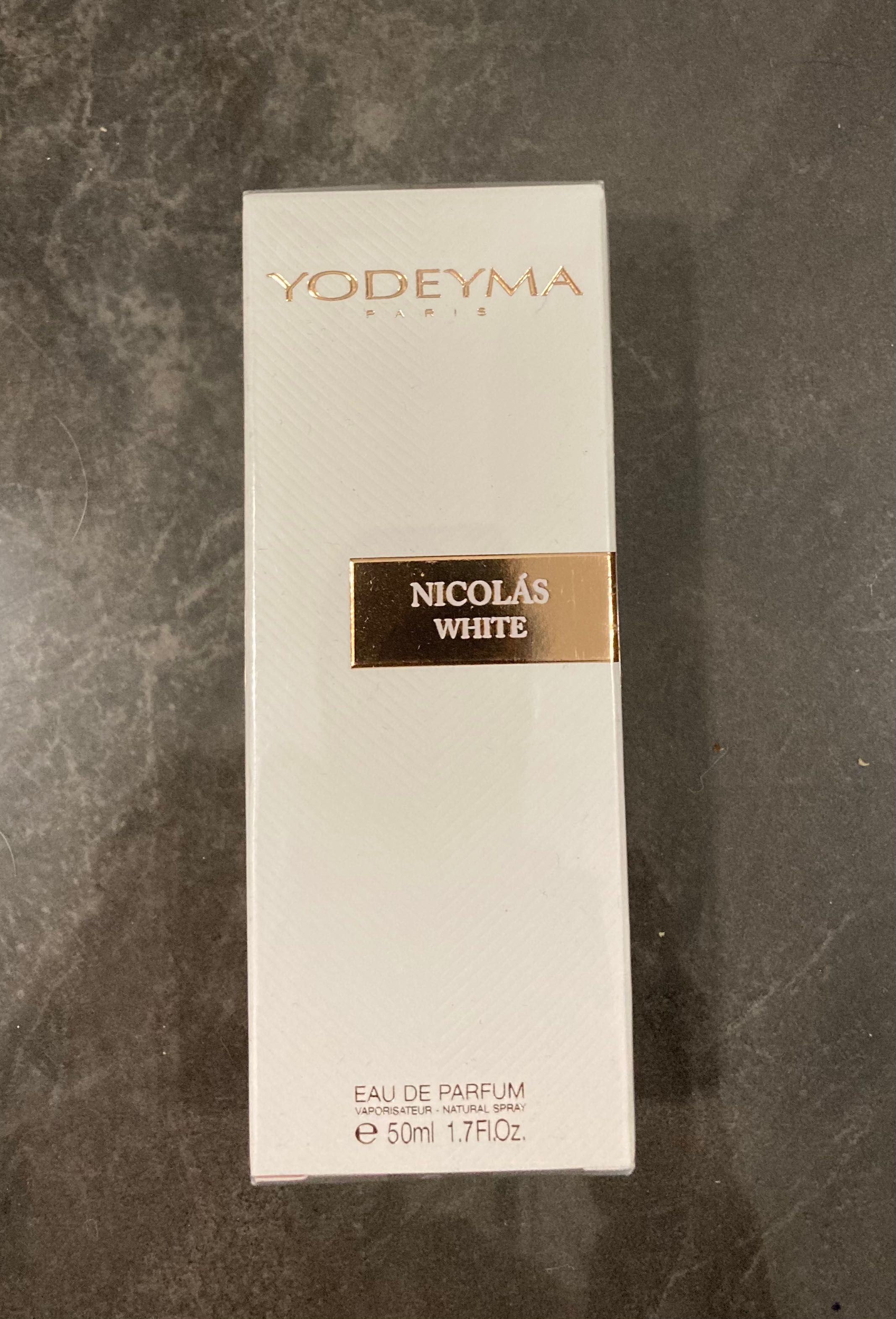 Perfumy yodeyma nicolas white 50 ml