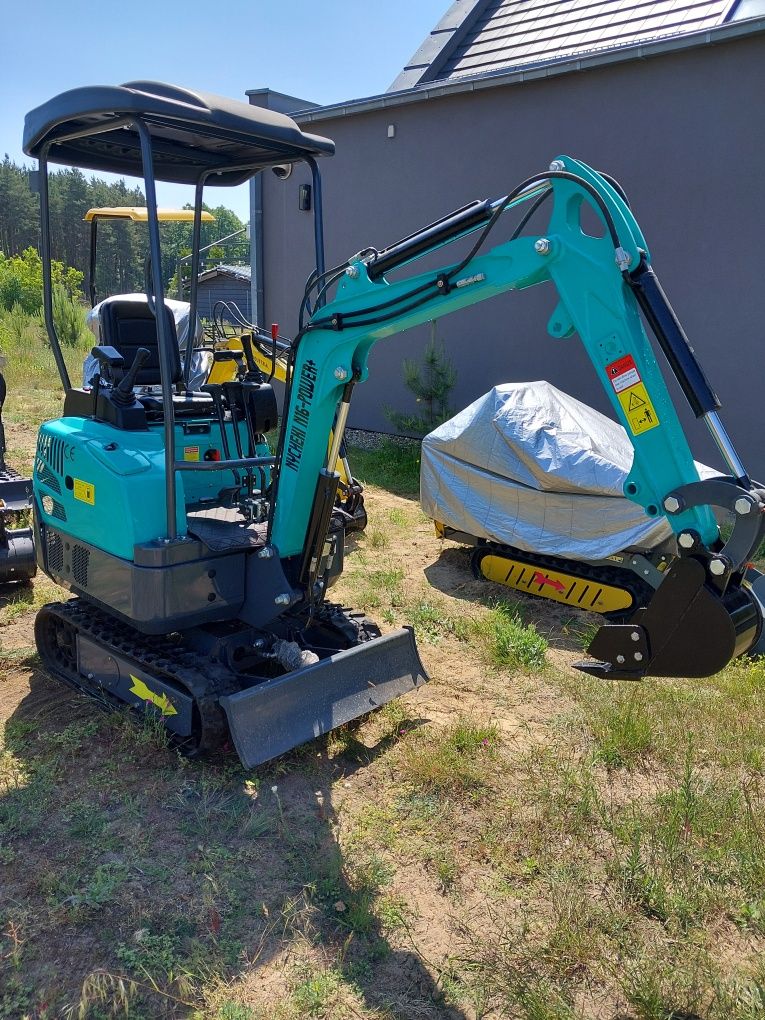 Minikoparka 1.6t Nycheki H16-POWER+ Diesel  2024