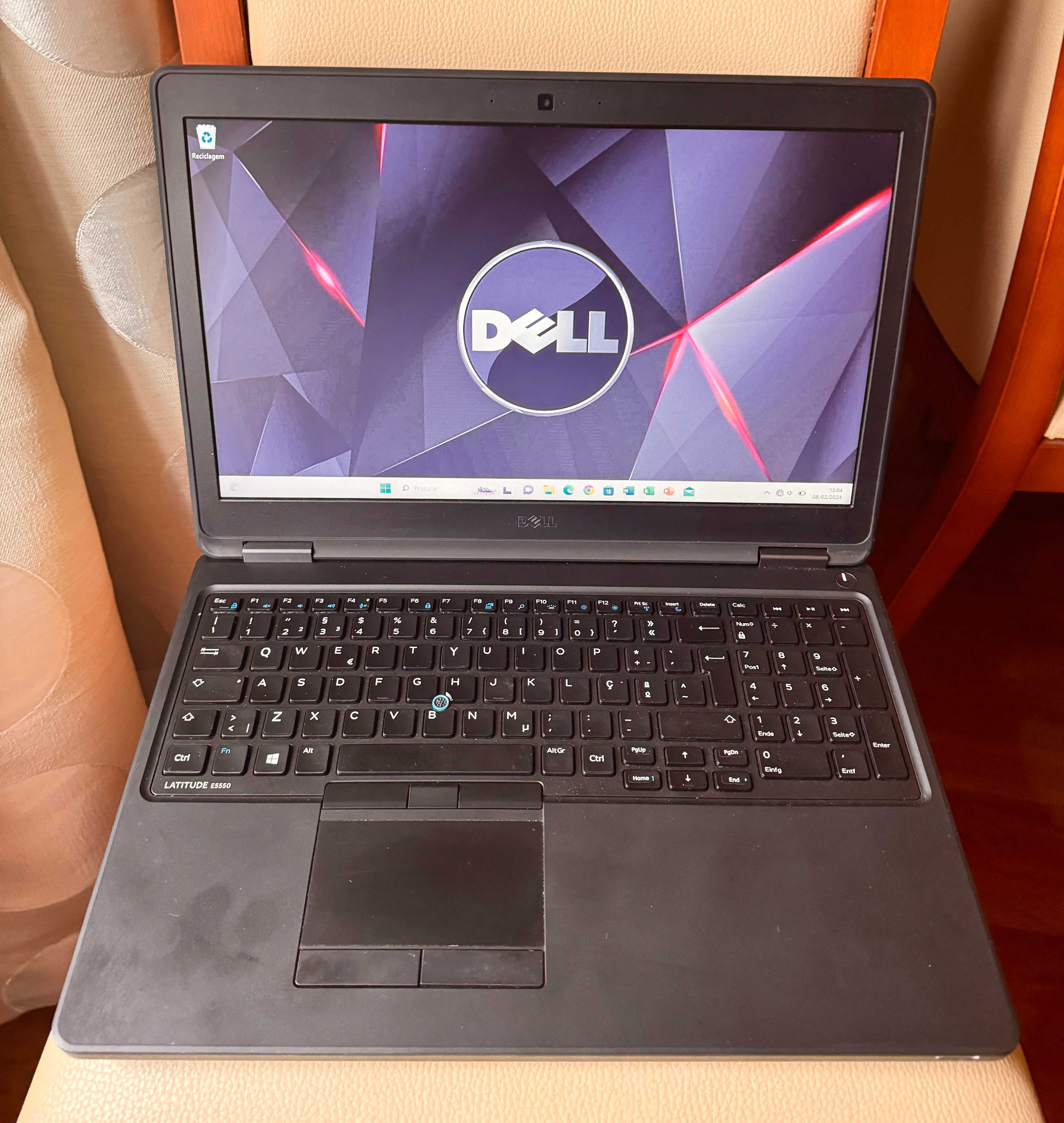 Dell E5550 15.6"FullHD/i7-5600u/16Gb Ram/Ssd 250Gb/Bateria Nova