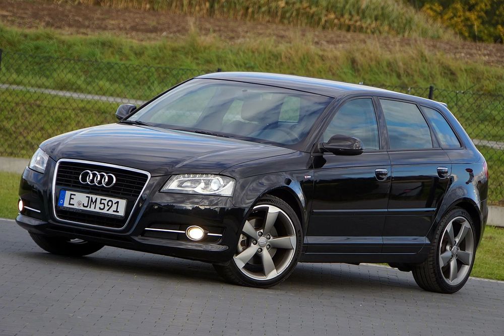 Audi A3 S LINE 2.0TDI 170KM ROTORY Skóra Xenon Led Ful Aso z Niemiec Oryginał