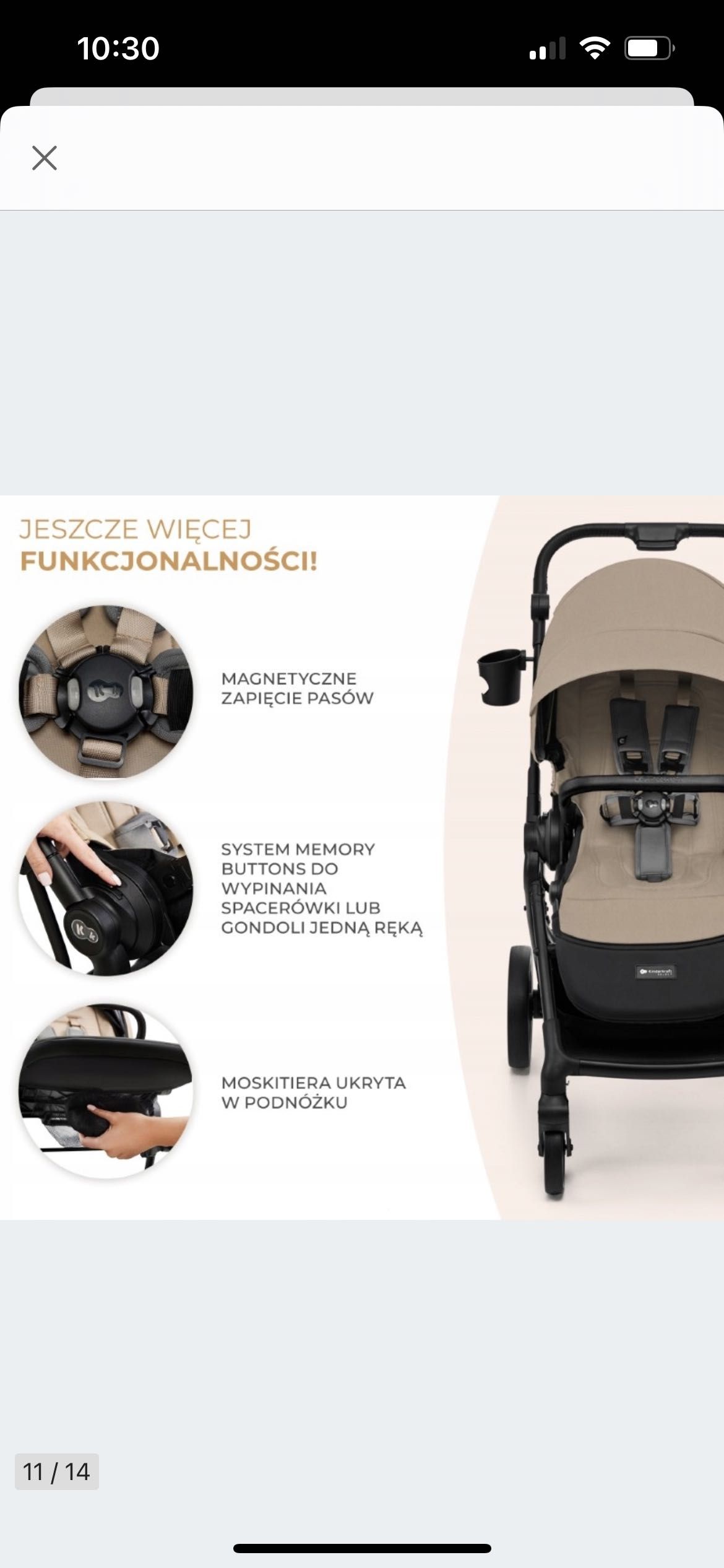 Wózek Kinderkraft YOXI