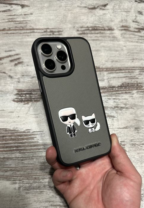 Чехол Karl Lagerfeld чехлы Карл Лагерфельд с 3д рисунком для Iphone