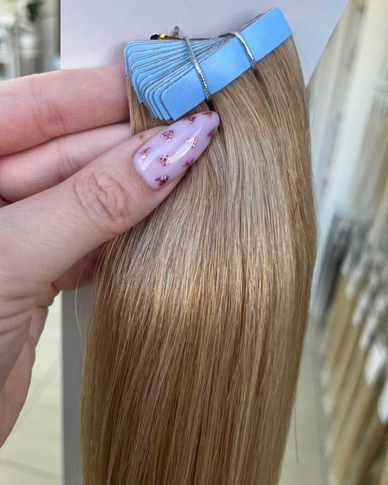 Tape On 57 cm 10 KANAPEK 20 taśm WŁOSY NATURALNE movito