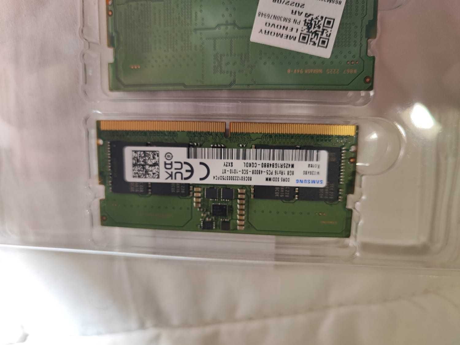 Pamięć SODIM DDR5 16GB [2x8GB] Samsung 4800MHz