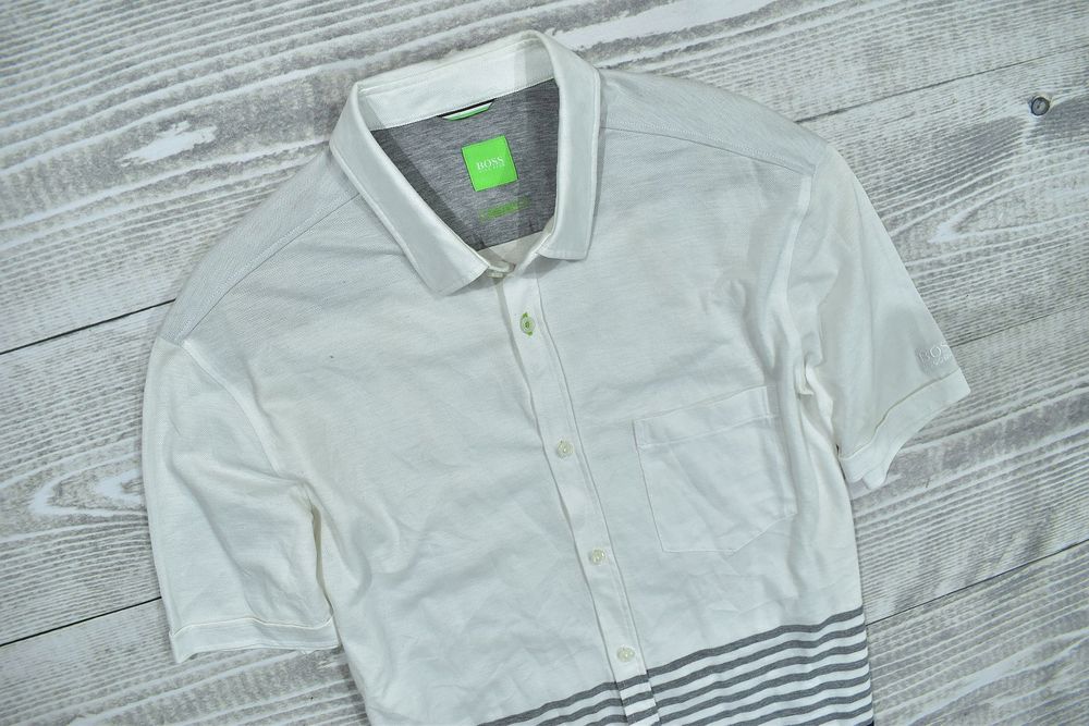Hugo Boss Modern Fit Koszula Męska Cotton Pique L