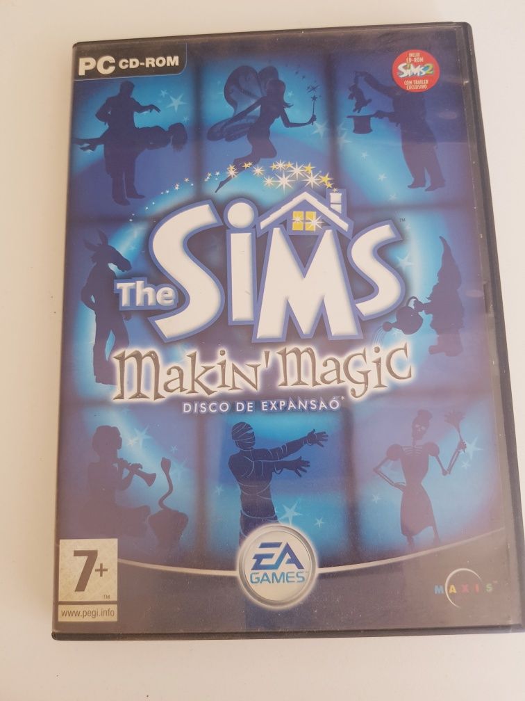 Jogos the sims conunto 3 Cds