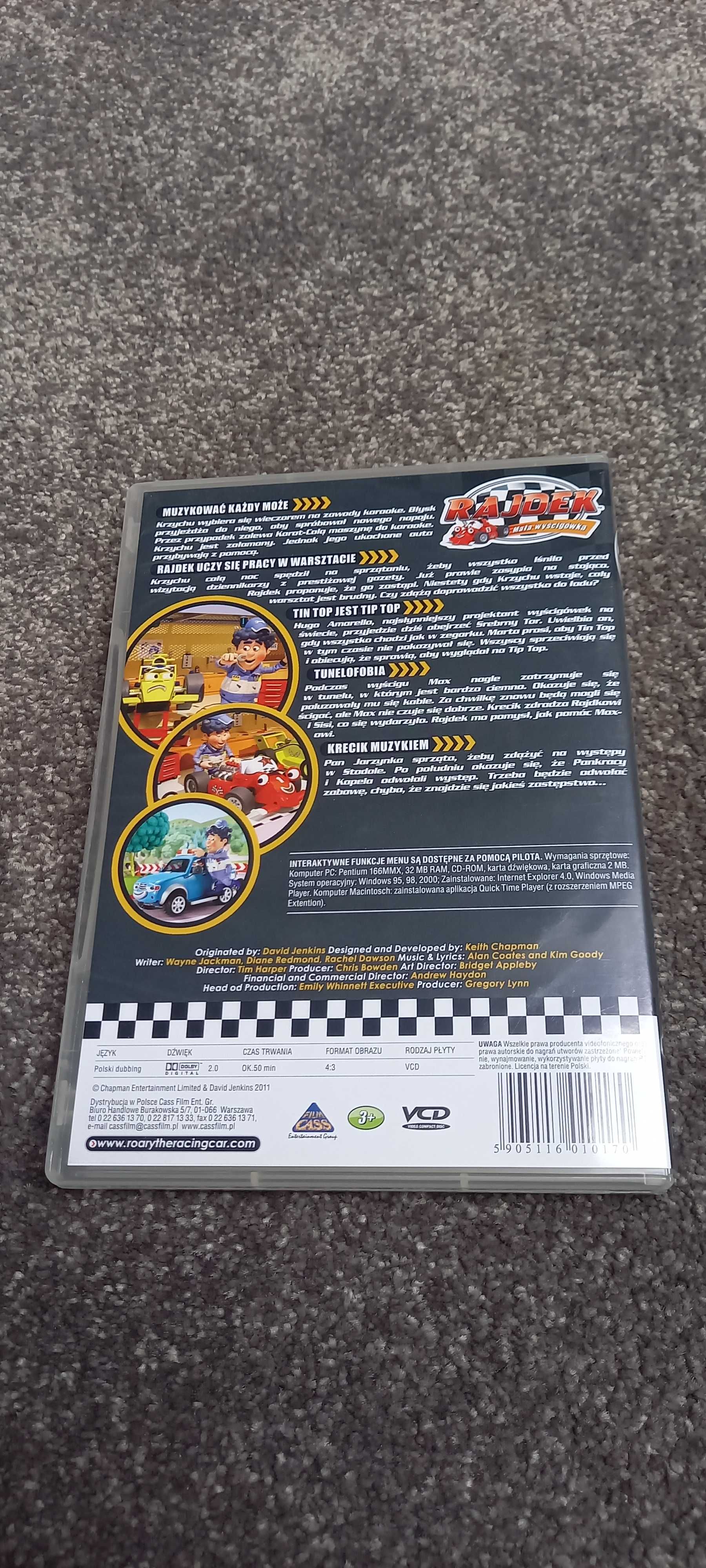 Bajka Rajdek Mała wyścigówka VCD