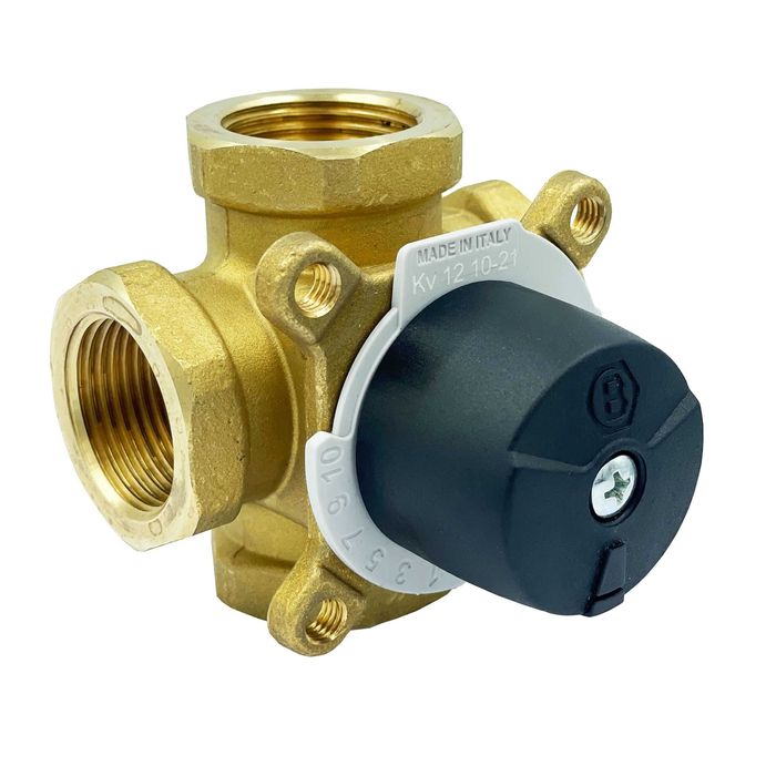 Zawór Czterodrożny Mieszający 4-drogowy BARBERI 2'' Cale Regulacyjny