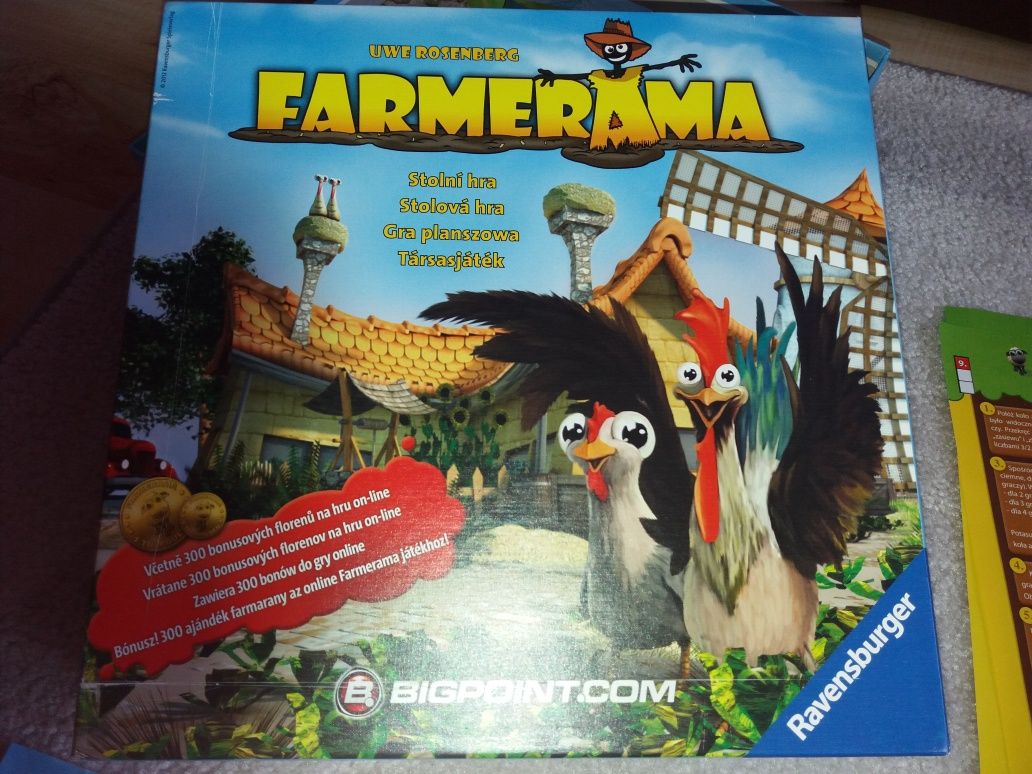 Nowa gra planszowa Farmerama Ravensburger