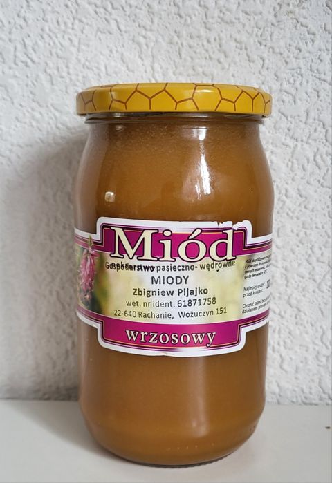 Miod Wrzosowy 1,2 kg
