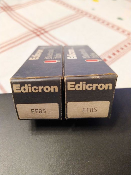 Válvulas EF 85  Edicron .