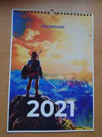 Kalendarz the legend of Zelda 2021