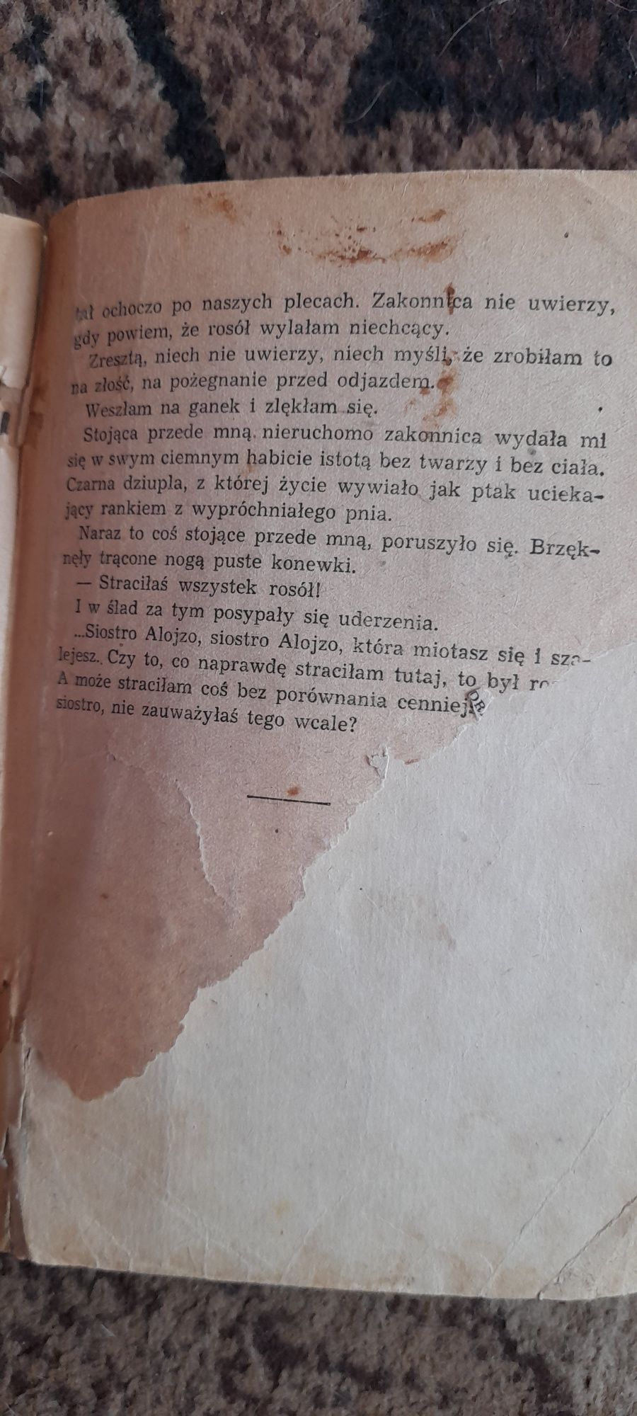 Drewniany różaniec - Natalia Rolleczek wyd II 1954r.