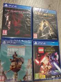 Saints row  Lego star wars Metal gear Deus Ex