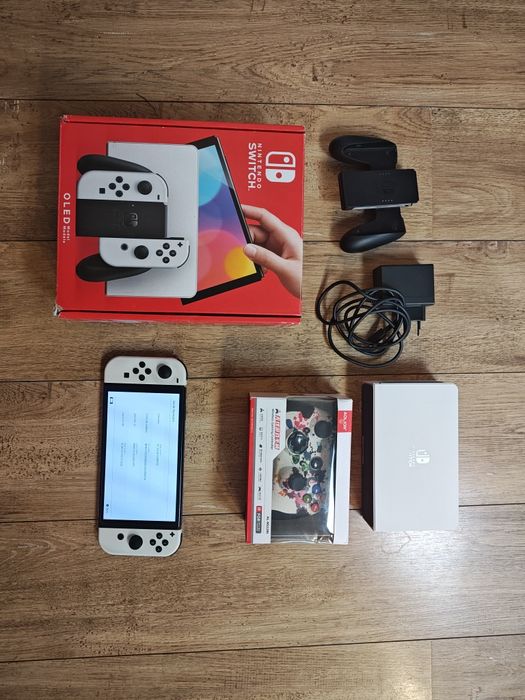Nintendo Switch OLED! Super zestaw ! Okazja !