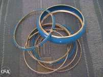 Conjunto de pulseiras novas sem uso algum