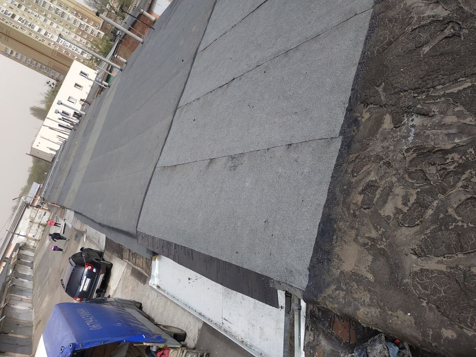 Ремонт плоских крыш. Мягкая кровля. Боксы, новострой, гаражи.