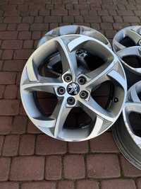 Oryginalne alufelgi Peugeot 5x108 17 cali 308 GT 508 SW BICOLOR