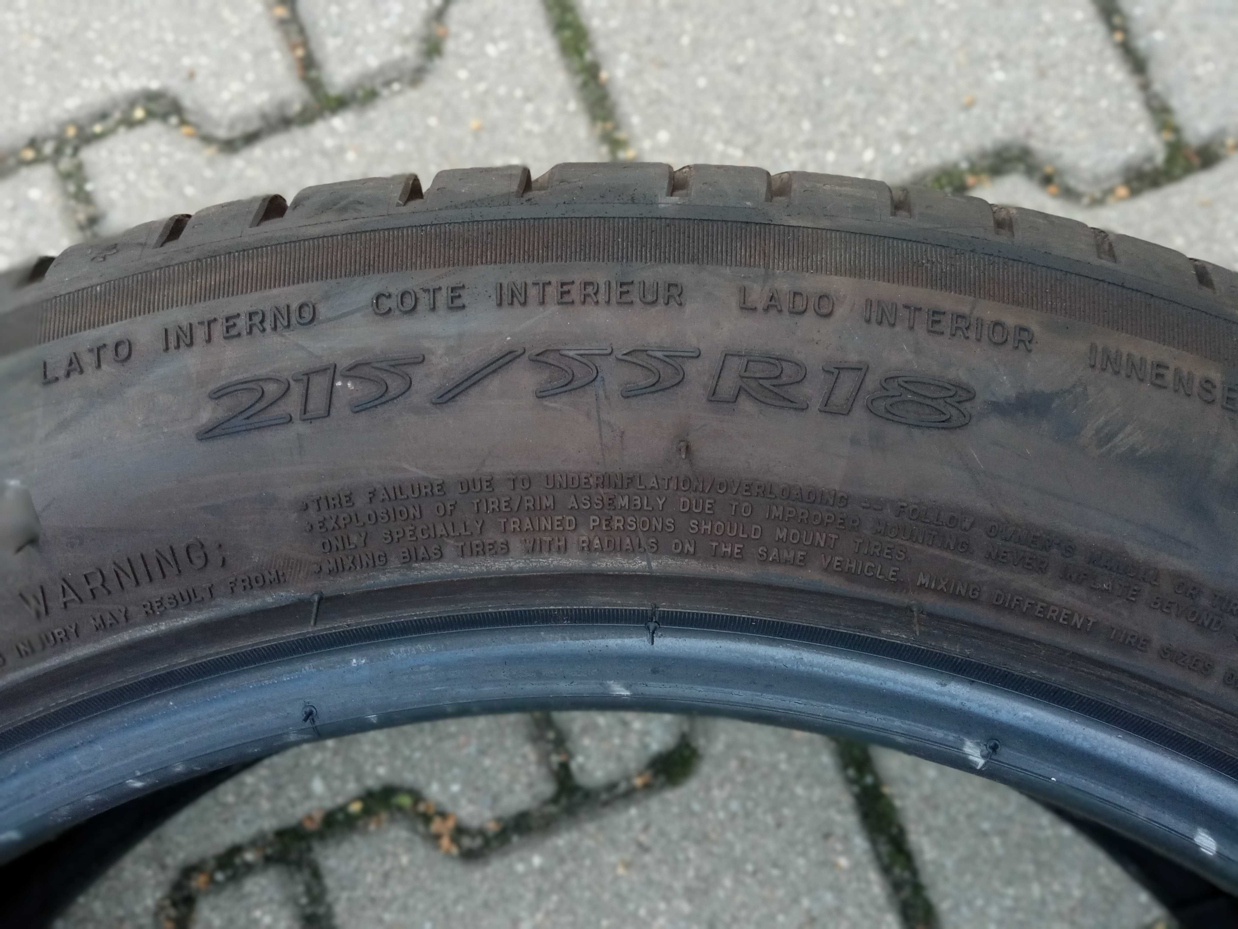 Michelin 18 215/55 Prymacy 3 opona 2021 qashqai