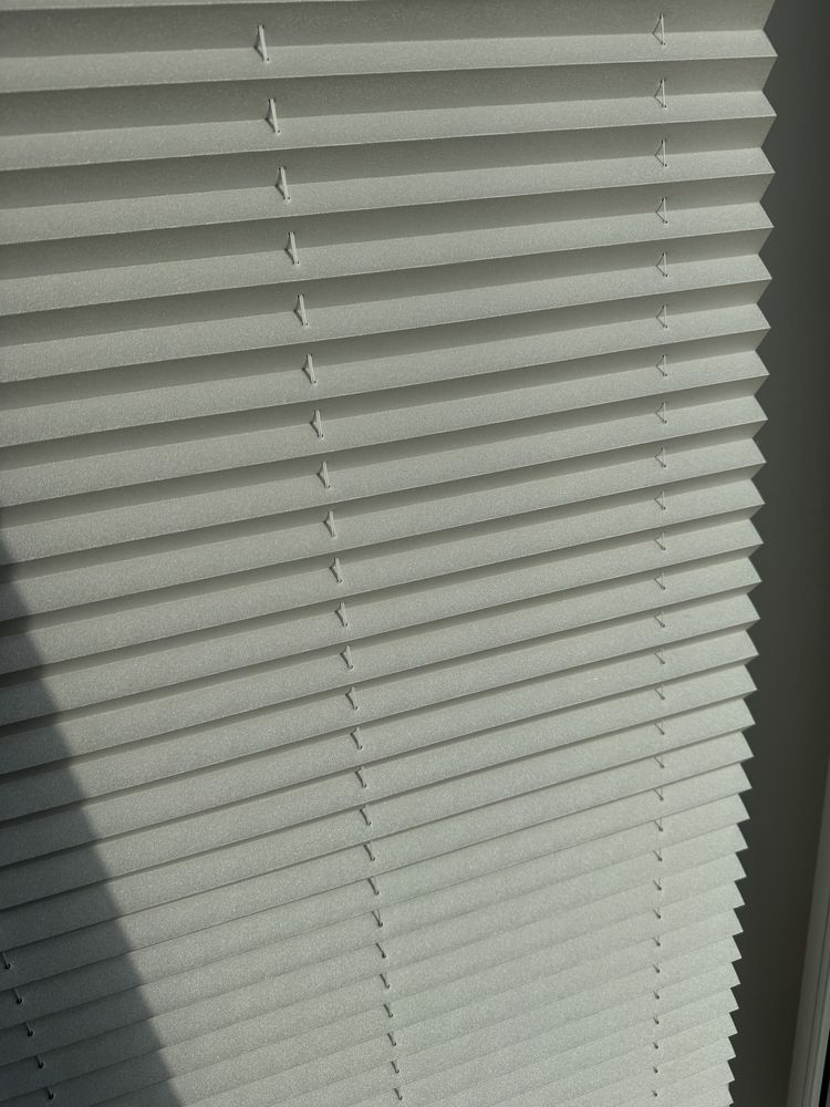 Plisy rolety plisowane TERMOAKTYWNE jak NOWE białe 205x60