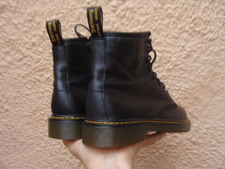 35/22 см Dr.Martens 1460 ботинки кожаные черные оригинал