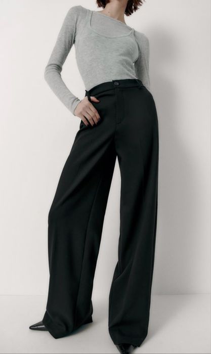Штаны палаццо zara