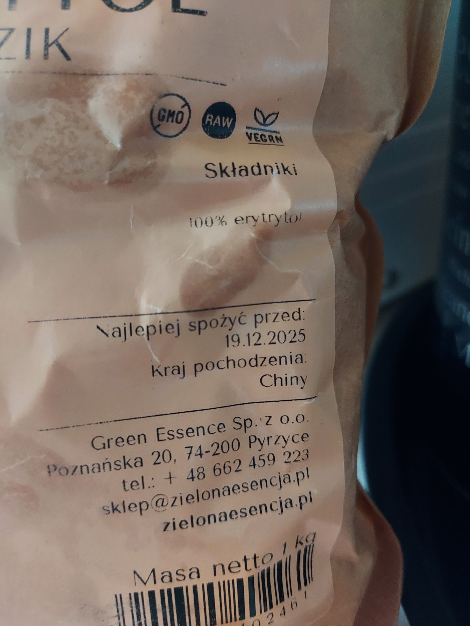 Siemię lniane i Erytrytol 2kg Green Essence keto/low carb