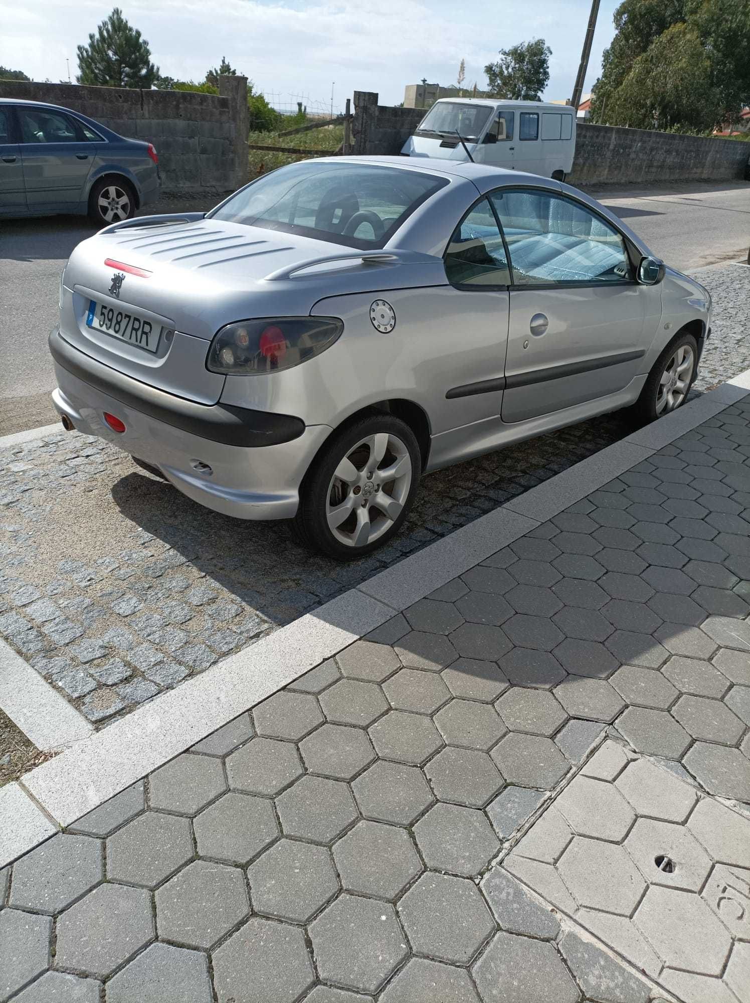 Peugeot 206 cabriolet 1.6 110cvs